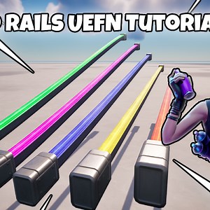 Grind Rails In UEFN | Community tutorial