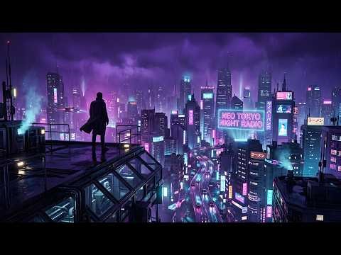 🌌 Neo Tokyo Night Radio | Cyberpunk Synthwave Mix for Night Drives