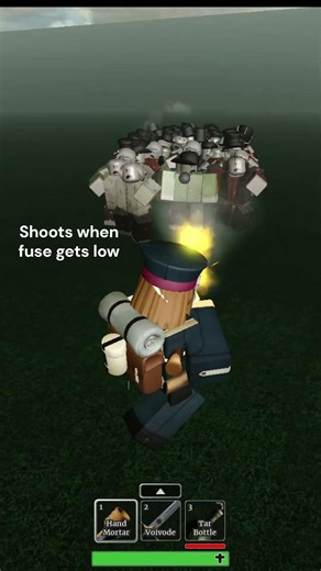 HOW PROS USE HAND MORTAR IN GNB #gutsandblackpowder #roblox