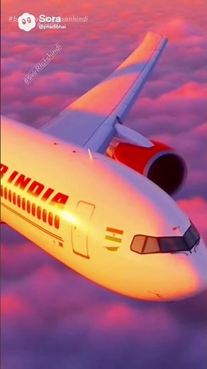 An Air India plane takes off in the sky #bollywoodoldsonghindi #viralshort #airindia