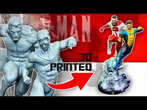 How To Paint 3d Prints - Joining Two Resin models