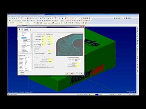 Mastercam X6: Optirough, Tutorial zur neuen Strategie