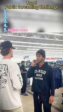 Walmart Scream Challenge🙈🙈 #foryou