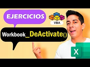 Curso de Macros VBA: Evento Workbook.Deactivate en Excel