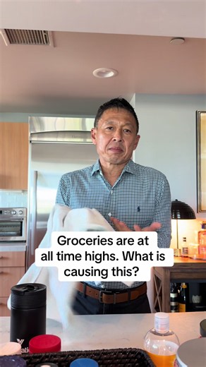 Groceries are at all time highs. What is causing this? #groceries #inflation #costofliving #gasprices #affordabilitycrisis