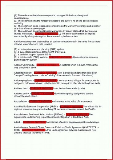 Ets Major Field Test In Business Latest Update Actual Exam 5 video