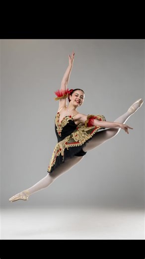 Metropolitan Youth Ballet on Instagram: "Meet the Cast: Chloe Coleman Chloe Coleman, a junior @metropolitan_arts , will be performing the Spanish solo in this year’s Nutcracker. Chloe brings bright energy and commitment to the role, and she performs with strong technique and lovely artistry. @chloe_dancer_27 Chloe is currently studying for her @royalacademyofdance Advanced 2exam and continues to refine her work with dedication and focus. Her consistency, positivity, and drive shine clearly in re