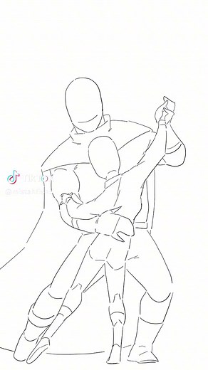 Modern Ballroom Dancing Animation | Animation TikTok