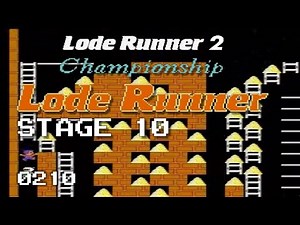 Lode Runner 2 - Stage 10 [0210]