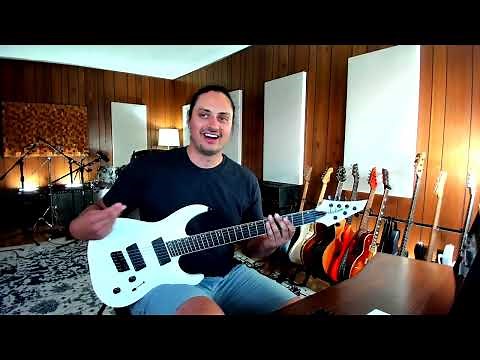 Jackson Pro Series Dinky DK Modern HT6 MS - TONE DEMO & REVIEW IN DROP C
