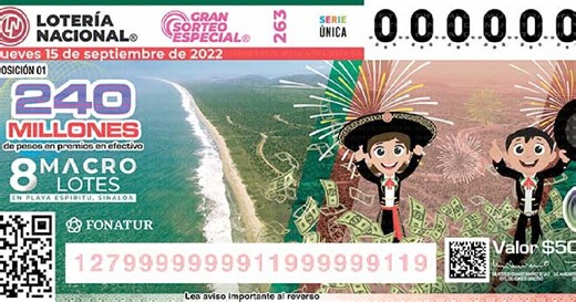 Gran Sorteo Especial 263: revisa AQUÍ las bolillas ganadoras de la Lotería Nacional