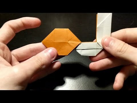 Origami FIELD GOAL! (Foot Kicking a Football Tutorial)