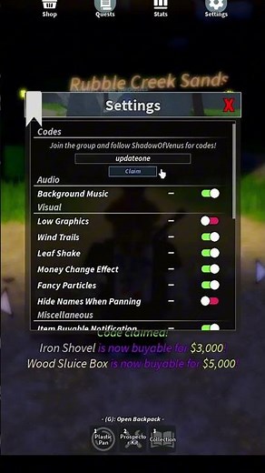 *NEW* ALL WORKING Prospecting!💎CODES 2025! | ROBLOX Prospecting!💎CODES