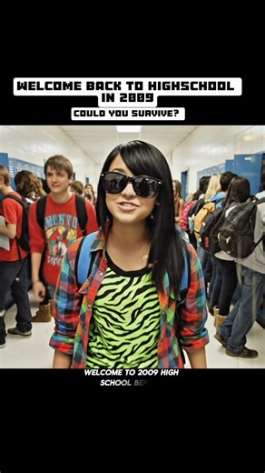 Welcome back to highschool in 2009, could you survive a day back then? Or would you rather stay in 2025? #nostalgia #childhood #letsgoback #90sbaby #2010sthrowback