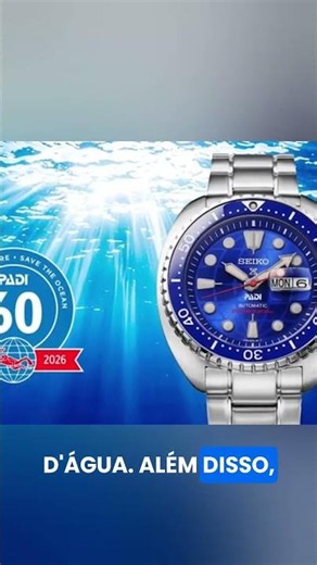 The dial is the standout feature of the new Seiko King Turtle PADI....#clips #seiko #watch