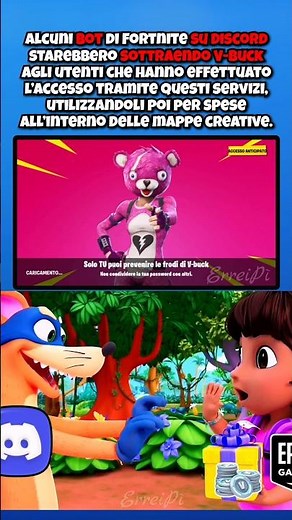 BEWARE OF DISCORD BOTS! #shorts #fortnite