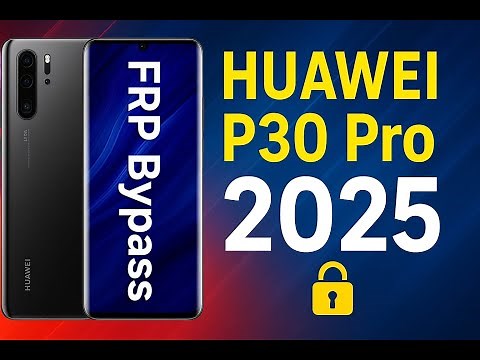Huawei P30 Pro Frp Bypass 2025 / Test Point with UnlockTool