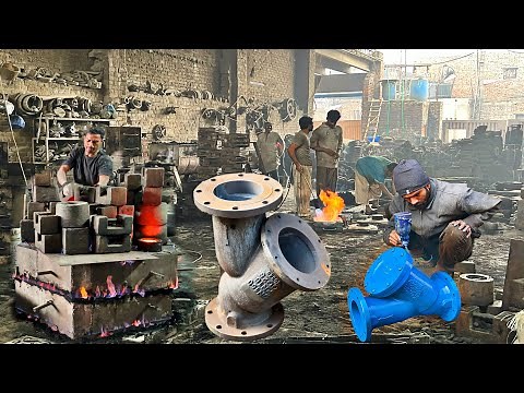 Manufacturing Process of Y Type Strainer Valve For Industrial Used || Strainer Valve Production