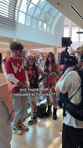 spotted in toronto mgk 👀 #MGK | MUCH