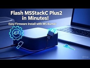 How to Install Firmware on M5StackC Plus2 Using M5 Burner | Full Beginner Guide!