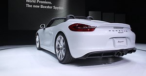 2016 Porsche Boxster Spyder Video, First Look