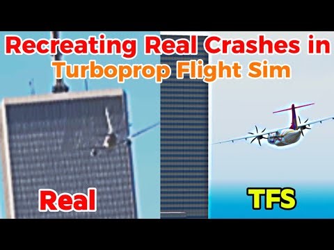 I Recreated Real Crashes In Turboprop Flight Simulator!💥💥