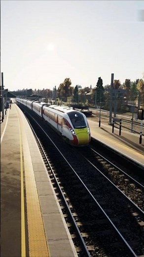 Learn how to drive a British Rail Class 801 Azuma Hitachi AT300 in Train Sim World 😍 #trainsimworld
