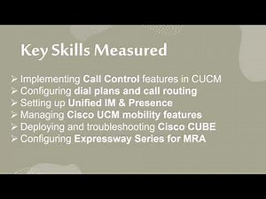 🚀 Cisco 350-801 CLCOR Exam Guide | CCNP Collaboration Certification