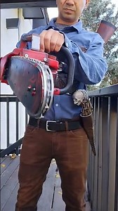 Ash Williams Evil Dead Halloween costume with 3d printed chainsaw hand #brucecampbell #evildead2