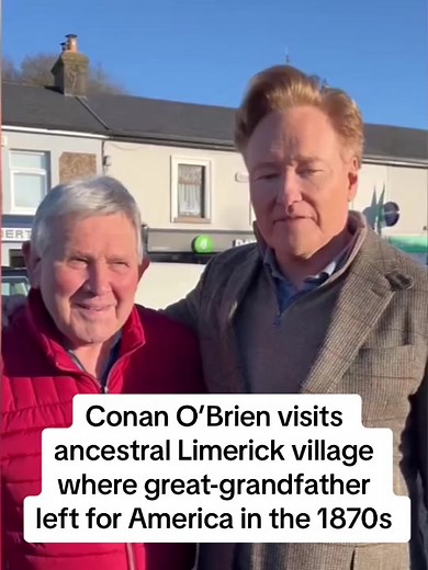 Conan O’Brien Explores His Irish Ancestry in Limerick