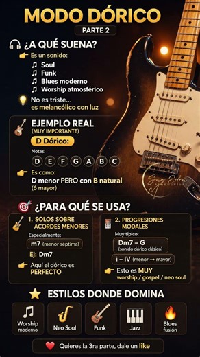 Modo Dórico: cómo suena y cuándo usarlo l Dorian: Sound & Use