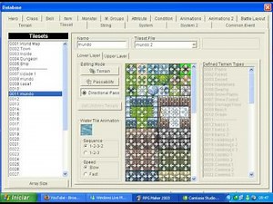How to create a map in RPG Maker 2003