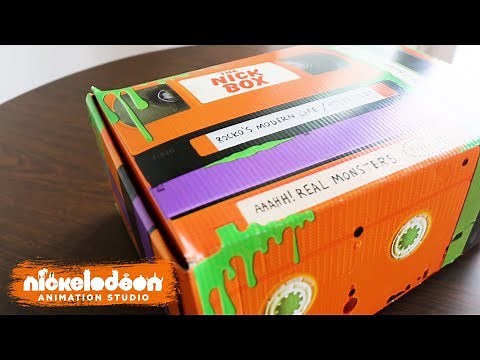 Nick Box: Nicktoons Rewind Unboxing | Nick Swag | Nick Animation