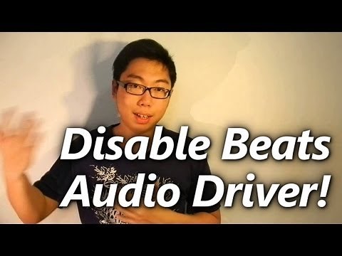 HP Laptop: Disable Beats Audio Driver (Last Resort Move!)