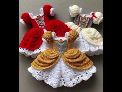 Beautiful crochet baby clothes tutorial/0.11 month baby dress design ideas/super collection 2026