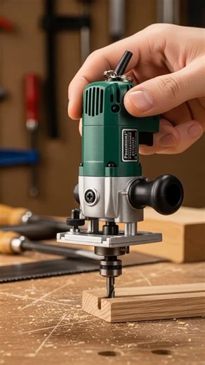 Mini Router for Precision Woodworking Projects
