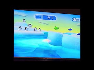 Day 10 of Wii Fit Plus Penguin Slide