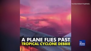 23K views · 627 reactions | An incredible view of Tropical Cyclone Debbie! | The Weather Channel | Facebook
