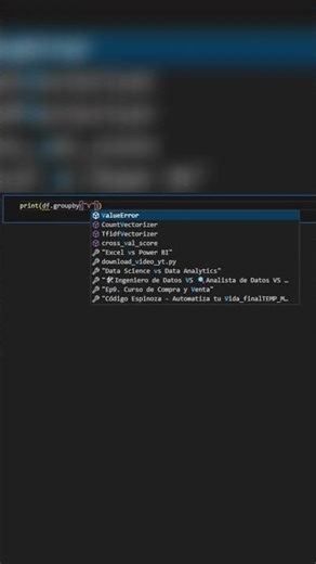 Resumir datos en Pandas en segundos | .groupby()