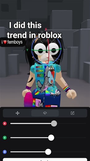 THIS TREND IN ROBLOX #rizz #funny