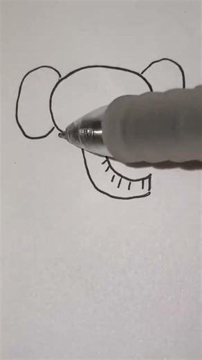 How to Draw an Elephant! 🐘 (Easy Step-by-Step)