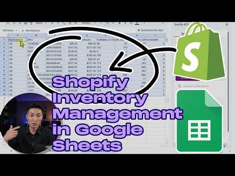 Shopify Inventory Tracking in Google Sheets (No Extra Apps)