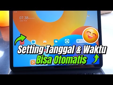 How to Set the Date and Time Manually and Automatically on a Huawei Matepad Tablet HarmonyOS 4