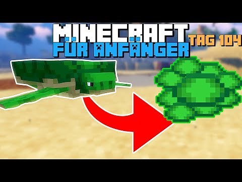 Wie baut man eine Schildkrötenfarm in Minecraft | Minecraft Schildkrötenfarm bauen LarsLP