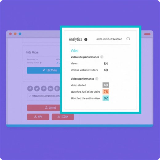 Did you know you can track how your simpleshow videos are performing—in real time? With Video Performance Analytics, you get the insights you need to make every video more effective. Here’s how it works: ✅ Track key metrics – See page views, video views, and quiz results ✅ Understand engagement – Learn what’s working and where to improve ✅ Optimize your content – Use data to refine future videos for bigger impact Smart data = better videos. Get the details: https://simpleshow.com/blog/elevate-au