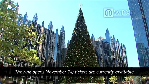 🎄It's already starting to look like Christmas in downtown Pittsburgh! The tree is now up in the center of the ice rink at PPG Place. When the rink opens for the season: wpxi.tv/4pOm0Oq | WPXI-TV Pittsburgh