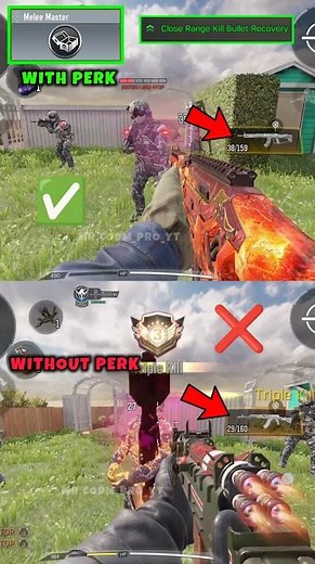 ✅ Melee Master Perk Tutorial in CODM BR 🔥💯 Codmobile Tips and Tricks #shorts #codmbr #codmiphone