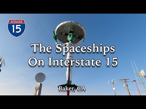 The Spaceships On Interstate 15 - Alien Fresh Jerky in Baker, CA