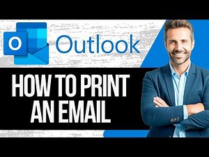 How to Print an Email from Outlook