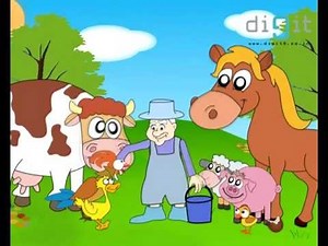 Old MacDonald Had A Farm | Animated Nursery Rhymes & Songs For Kids